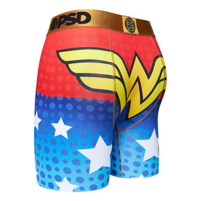PSD Men's Multicolor Dc Wonder WOM Boxer Briefs Underwear - 42011001-MUL