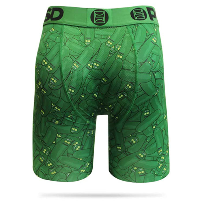 PSD Mens NBA Pickles Rick Morty Green Underwear - E21911001-GRN-XL