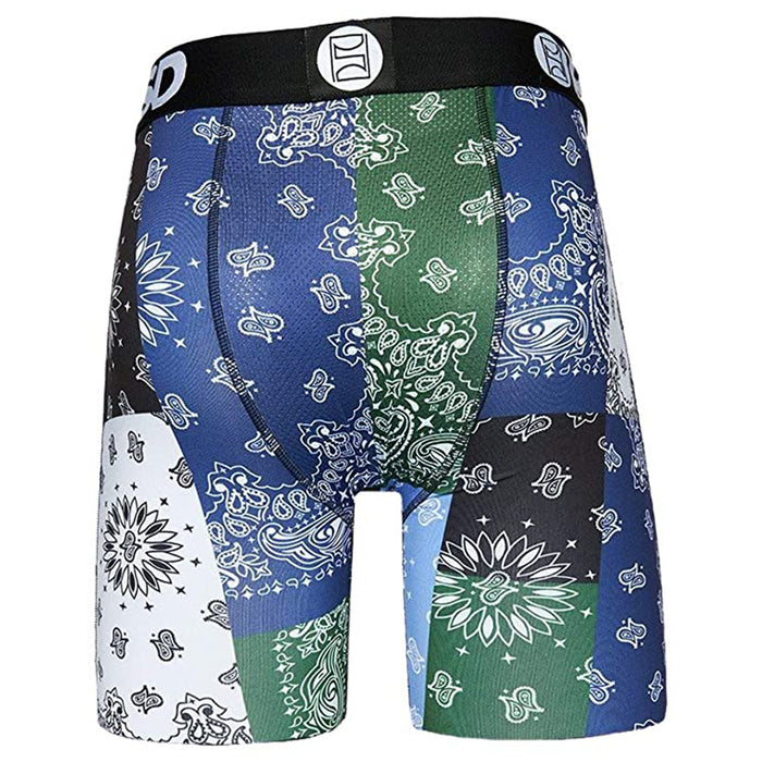 PSD Men's Multicolor Bandanas Boxer Briefs Underwear - 32011006-MUL