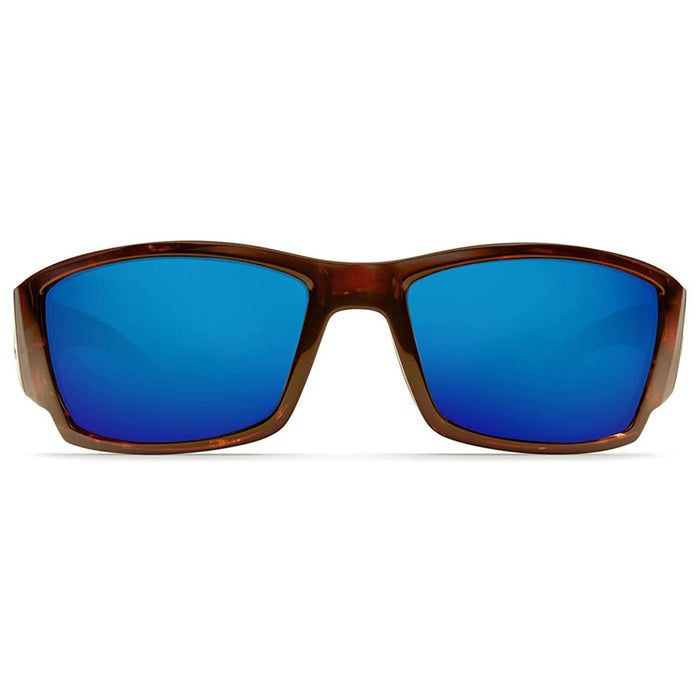 Costa Del Mar Mens Corbina Tortoise Frame Grey Blue Mirror Polarized-580g Sunglasses - CB10OBMGLP