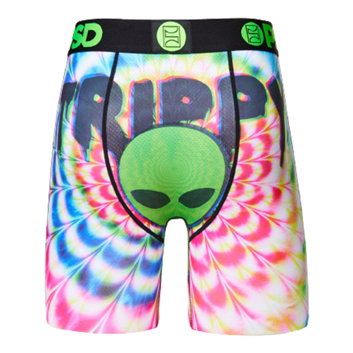 PSD Men's Multicolor Trippy Boxer Briefs Underwear - 321180093-MUL