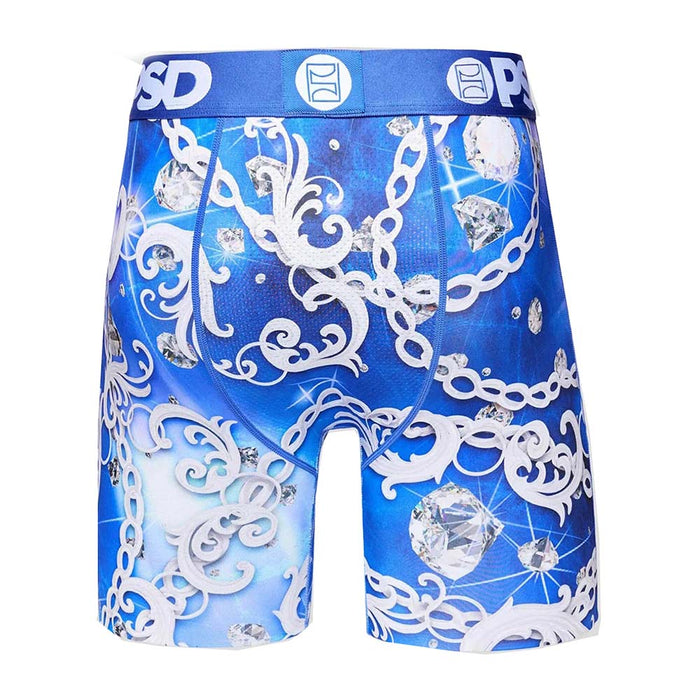 PSD Men's Blue Sterling Boxer Briefs Underwear - 322180078-BLU
