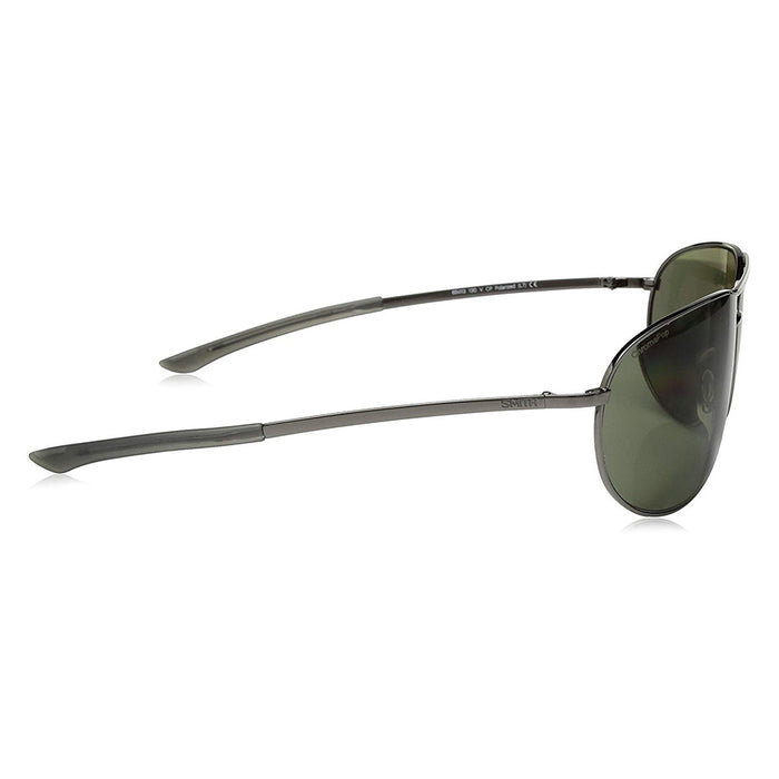 Serpico 2 Unisex Gunmetal Frame Gray Green Sunglasses | WatchCo.com
