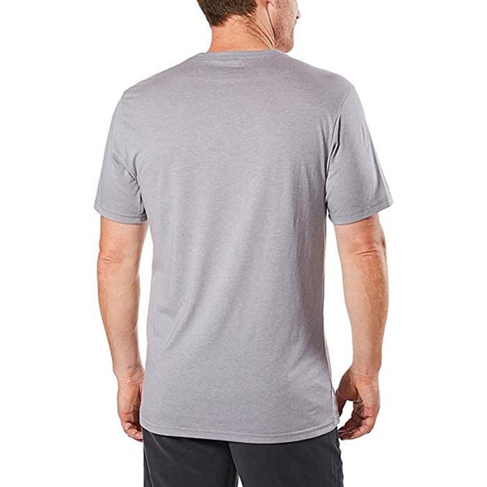 Dakine Mens Da Rail Short Sleeve Heather Dark Grey T-Shirt - 10001869-HEATHERDARKGREY-S