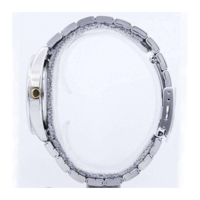 Citizen Quartz Men's Analog Stainless Watch - Two-tone Bracelet - Black Dial - BF0584-56E