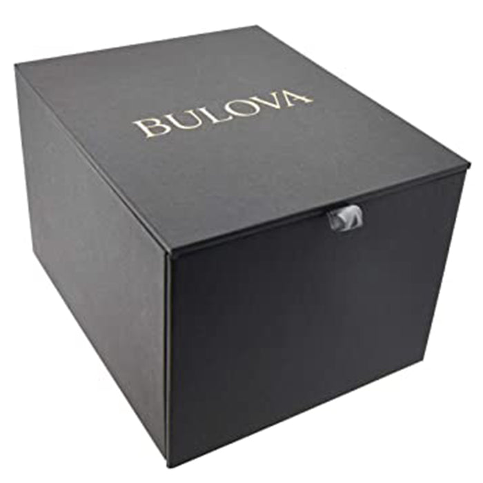 Bulova Womens Rhapsody Diamond 2 Tone Yellow Silver Stainless Steel Strap Watch - 98P193
