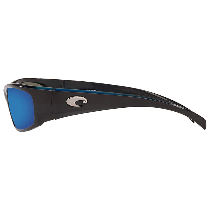 Costa Del Mar Mens Hammerhead Shiny Black Frame Grey Blue Mirror Polarized-580g Sunglasses - HH11OBMGLP