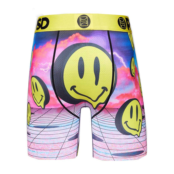 PSD Men's Multicolor Surreal Smiles Boxer Briefs Underwear - 322180092-MUL