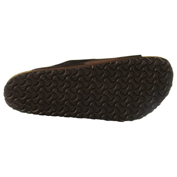 Birkenstock Unisex Habana Brown 10 Medium US Narrow Width Arizona Soft Footbed Sandals - 452761-43