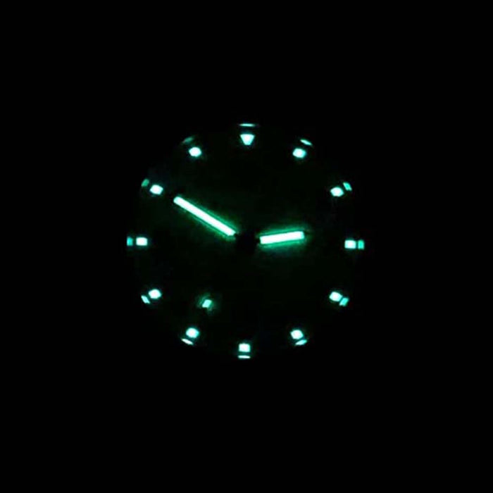 Bertucci DX3 Unisex Black Dial Green Nylon Band Japanese Quartz Watch - 11201