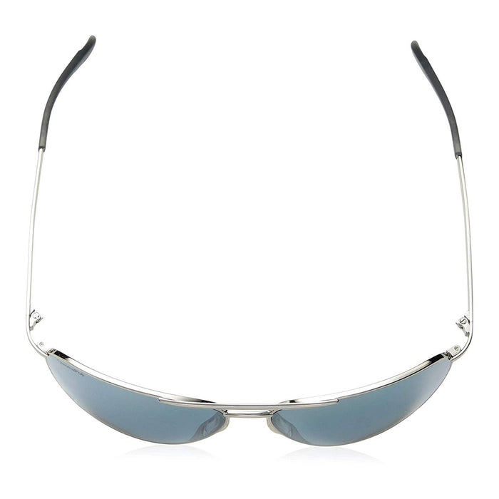 Smith Serpico Slim 2.0 Womens Silver Frame Platinum ChromaPop Polarized Lens Aviator Sunglasses - SS2CPGYMSV