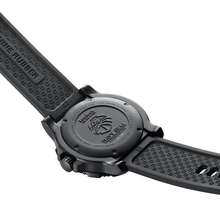 Luminox Men's Navy Seal Foundation Limited Edition Black Dial Rubber Band Watch - XS.4221.BO.NSF.N