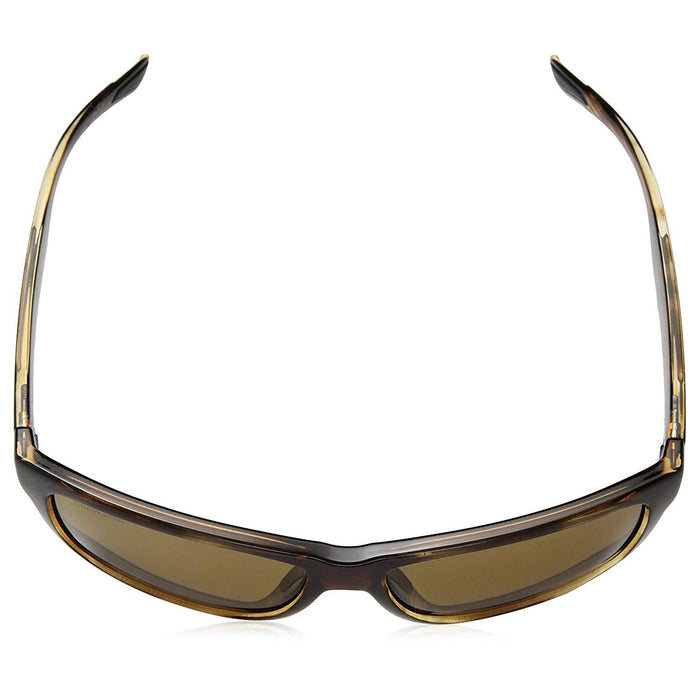 Smith Drake Unisex Tortoise Frame ChromaPop Brown Polarized Lens Square Sunglasses - DKRPBRTT
