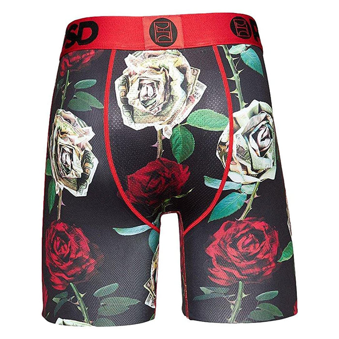 PSD Men's Multicolor 100 Roses Mix Boxer Briefs Underwear - 221180087-MUL