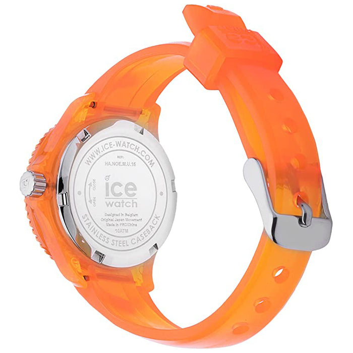 ICE Unisex Orange Dial Band Quartz Watch - HA.NOE.M.U.15