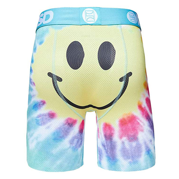 PSD Men's Multicolor Yellow Acid Smile Boxer Briefs Underwear - 42011052-MUL