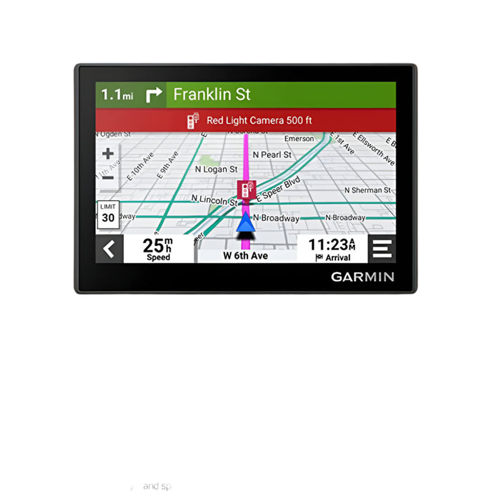 Garmin Drive 53 High-Resolution Touchscreen Simple On-Screen Menus and Easy-to-See Map Driver and Traffic Alerts GPS Navigator - 010-02858-01