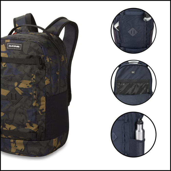 Dakine Unisex Cascade Camo URBN Mission Pack 23L Backpack - 10003246-CASCADECAM