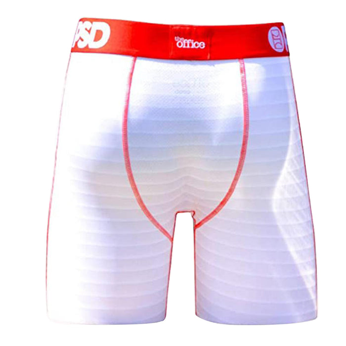 PSD Men's Red Dwight Bottom Boxer Briefs Underwear - E11911043-RED