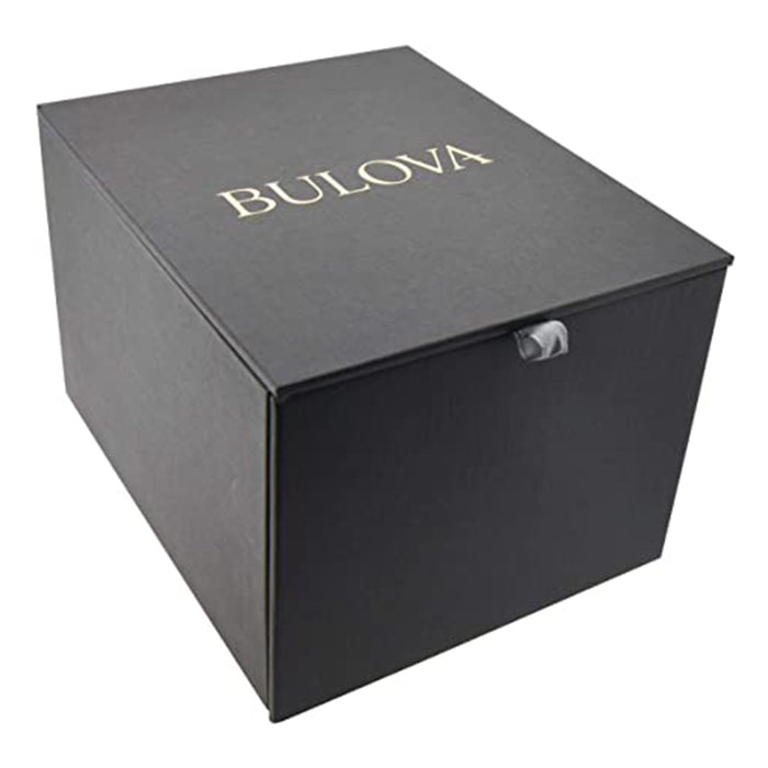 Bulova Phantom Womens Rose Gold Stainless Steel Bracelet Band Rose Gold Dial Watch - 98L266