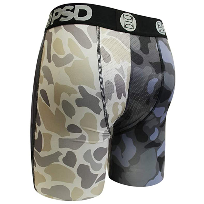 PSD Mens NBA Warface 2 Way Black Underwear - E21911037-BLK-M