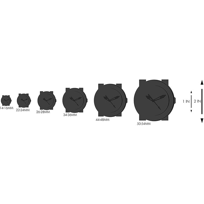 Timex Carriage Womens Silver-Tone Black Croco Leather Strap White Dial Quartz Watch - C3C364