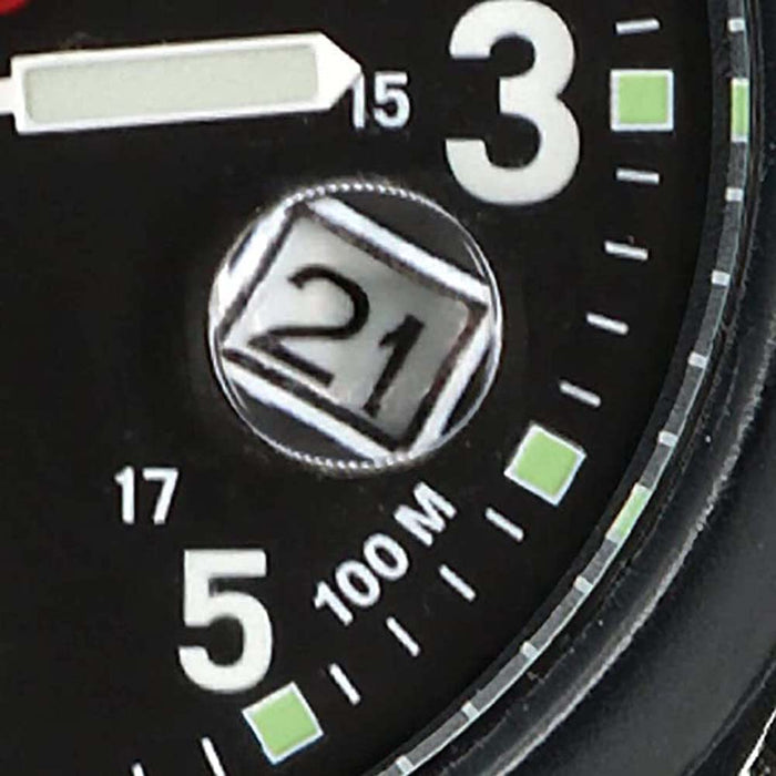 Bertucci DX3 Unisex Black Dial Nylon Band Japanese Quartz Watch - 11200