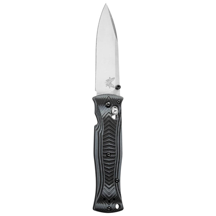 Benchmade Pardue AXIS Satin Combo Blade G10 Handles Folding 3.25 Knife - BM-531 - WatchCo.com