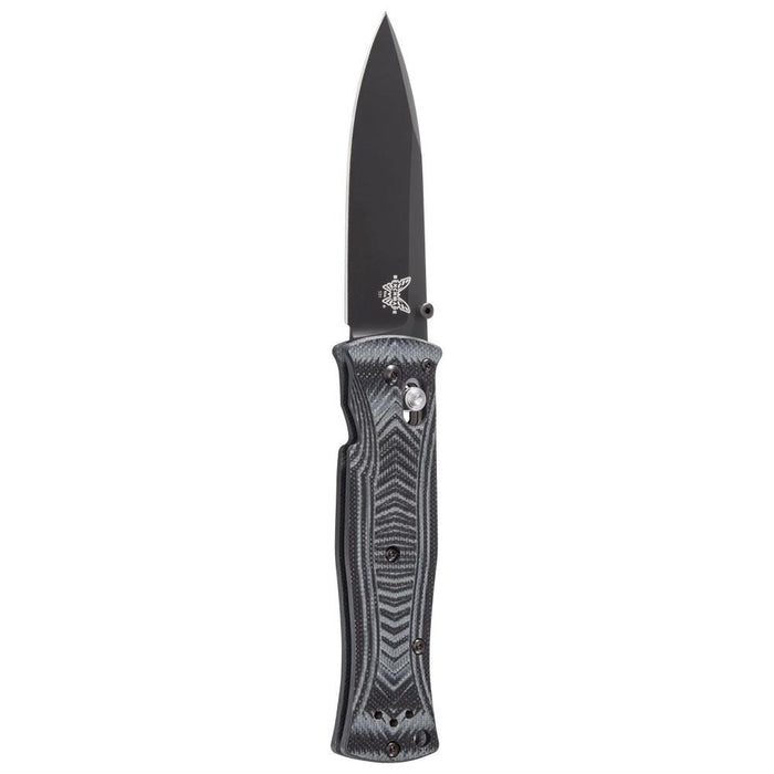 Benchmade Pardue AXIS Black Combo Blade G10 Handles Folding 3.25 Knife - BM-531BK - WatchCo.com