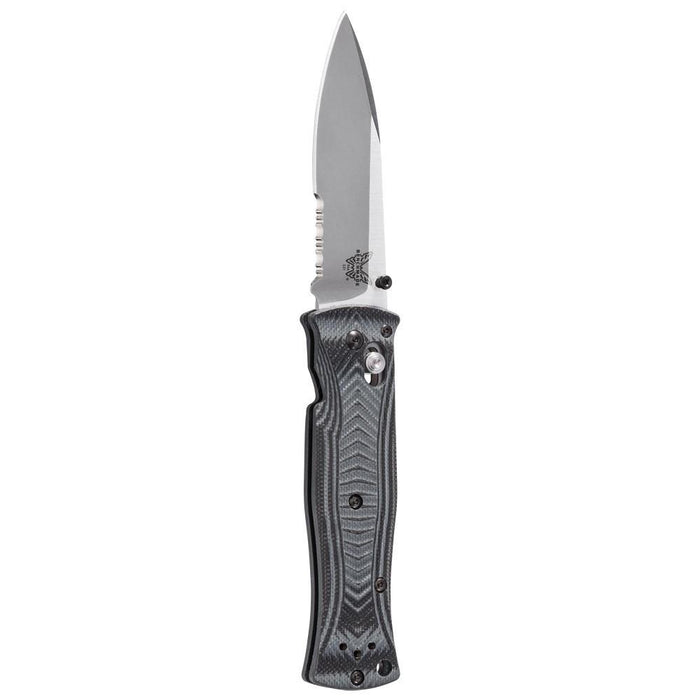 Benchmade Pardue AXIS Stain Combo Blade G10 Handles Folding 3.25 Knife - BM-531S - WatchCo.com