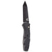 Benchmade Barrage Folding Black Tanto Plain Blade Black Valox Handles 3.6 AXIS knife - BM-583BK - WatchCo.com