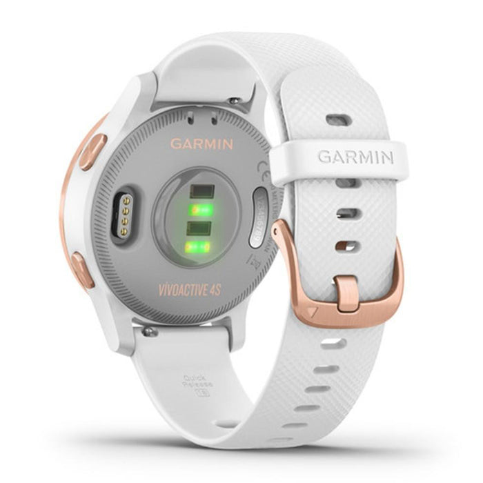 Garmin vivoactive 4S White Silicone Band Digital Dial Smart Watch - 010-02172-21