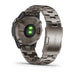 Garmin Unisex Quatix 6 Sapphire Titanium Gray Band Marine GPS Smart Watch - 010-02158-94 - WatchCo.com