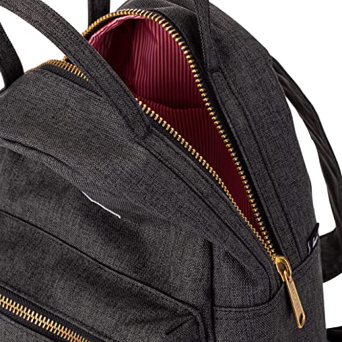 backpacks like herschel nova Herschel Unisex Black Crosshatch Small 14L Nova Backpack