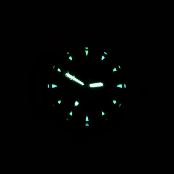Bertucci Black Dial Dark Olive Case RETROFORM OD Nylon Band Wrist Watch - 11600
