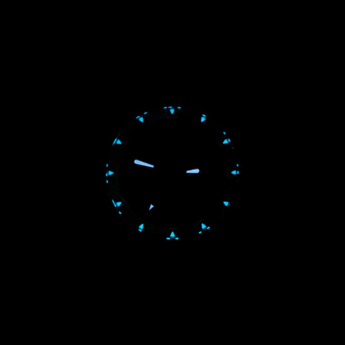 Bertucci Mens Super Illuminated White Dial Nylon Band Watch - 22026