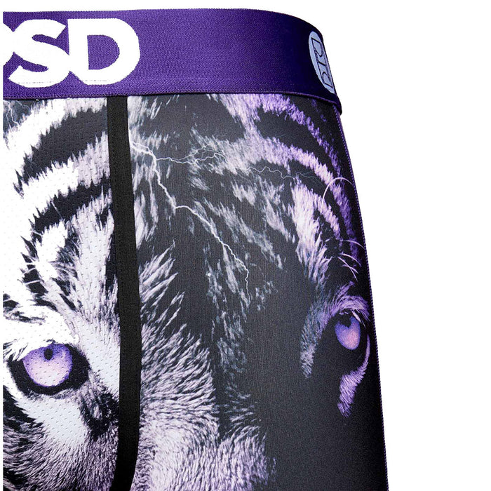 PSD Men's Multicolor Thunder Stripes Boxer Briefs Underwear - 422180085-MUL