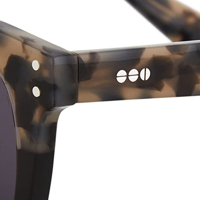 Komono Unisex Tortoise Frame Purple Lens Polarized Sunglasses - KOM-S1431