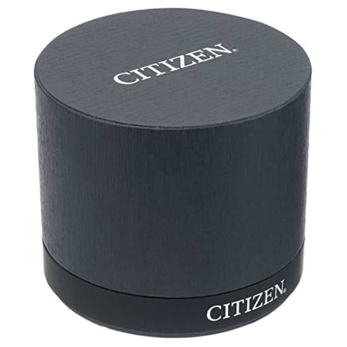 Citizen Men's Eco-Drive Japanese-Quartz Blue Dial Silver Band Stainless-Steel Strap Watch - BJ6510-51L