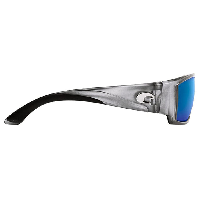 Costa Del Mar Mens Corbina Silver Frame Grey Blue Mirror Polarized 580p Lens Sunglasses - CB18OBMP