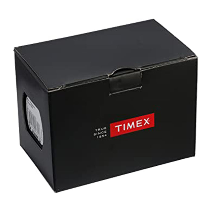 Timex Womens Classic Digital Mini Silver-Tone Black Stainless Steel Expansion Band Watch - TW2T48200