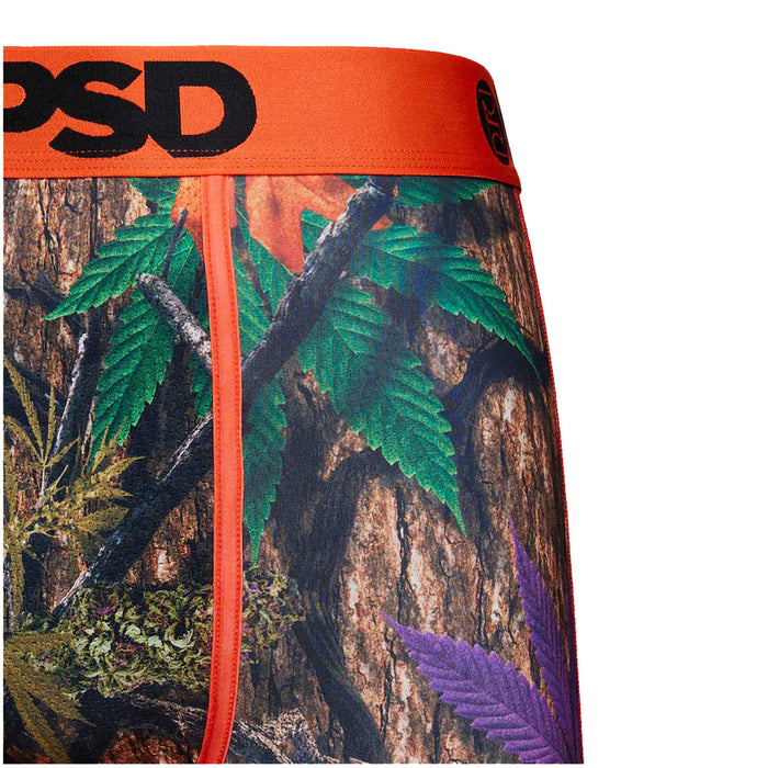 PSD Men's Orange Budtree Boxer Briefs Underwear - 422180054-ORG