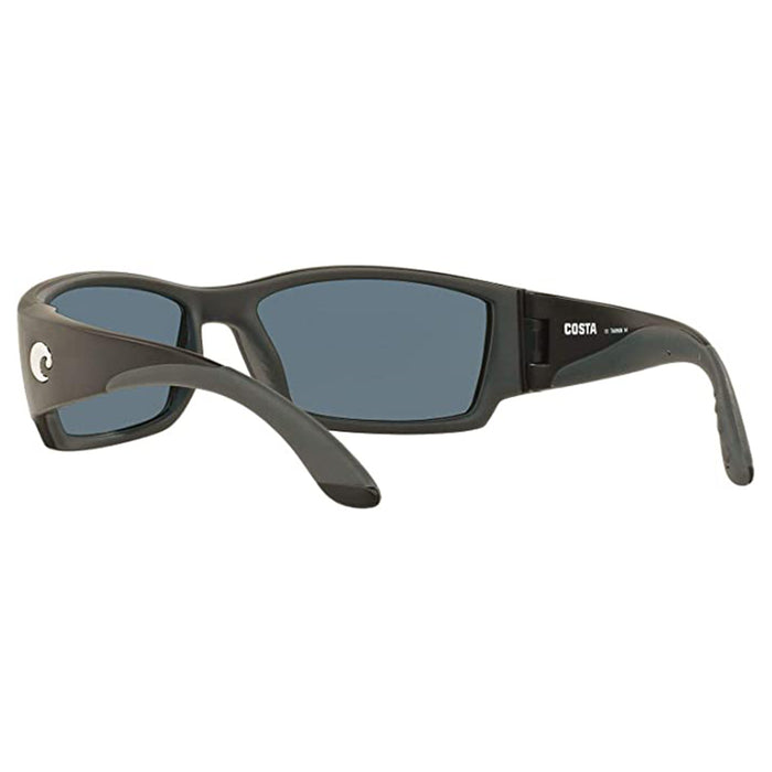 Costa Del Mar Mens Corbina Matte Black Grey Polarized Sunglasses - CB11OGP