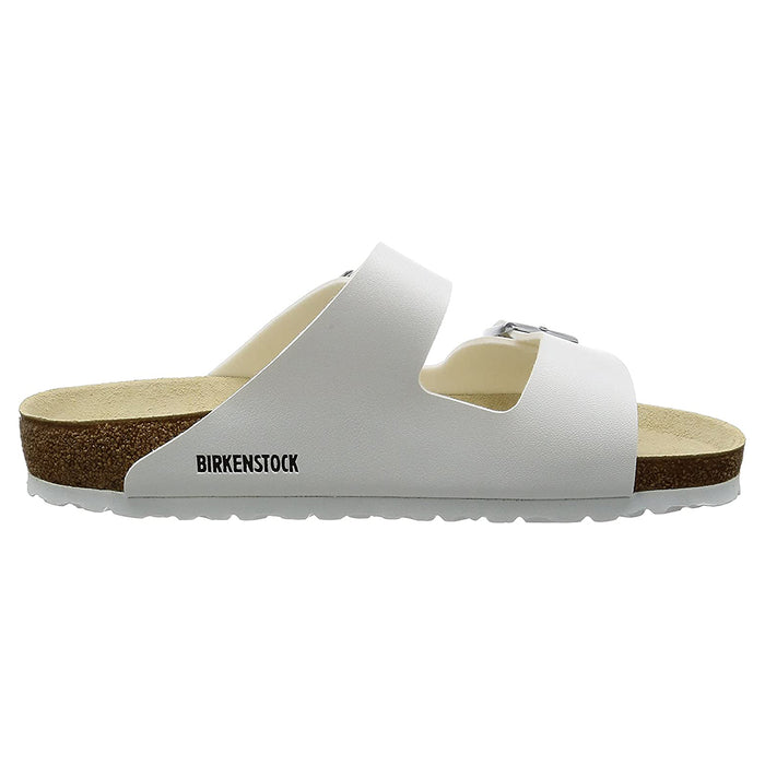Birkenstock Unisex BF White 43 EUR 12-12.5(US) Narrow Arizona Sandals - 51733-43