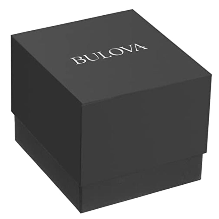 Bulova Womens Futuro Diamond Blue Dial Two-Tone Stainless-Steel Strap Analog-Quartz Watch - 98P157