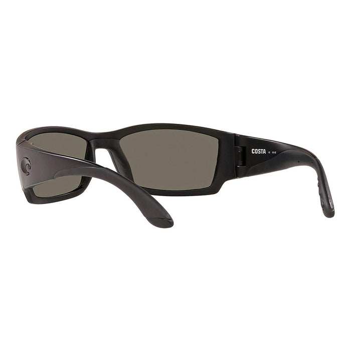 Costa Del Mar Mens Corbina Blackout Frame Grey Blue Mirror Polarized 580g Lens Sunglasses - CB01OBMGLP