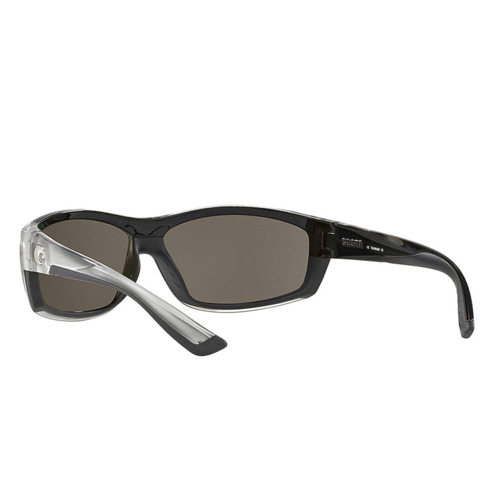 Costa Del Mar Mens Saltbreak Silver Frame Grey Blue Mirror Polarized 580g Lens Sunglasses - BK18OBMGLP