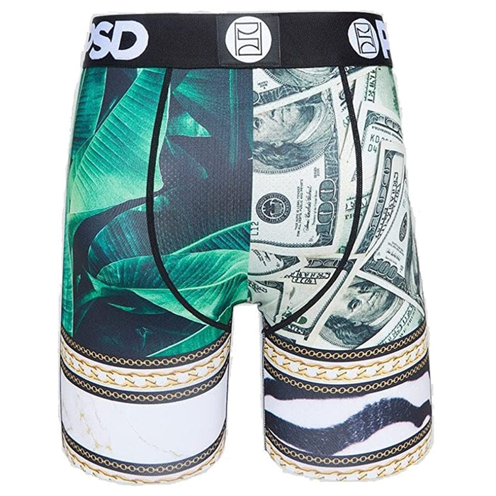 PSD Men's Multicolor Luxury Block Boxer Briefs Underwear - 122180074-MUL