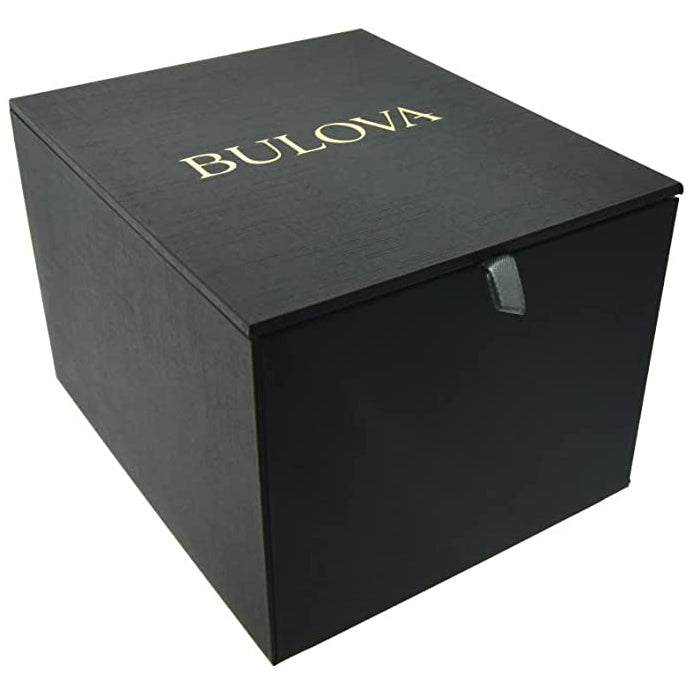 Bulova Men's Classic Maquina Automatic Aperture Gold Tone Watch - 98A177