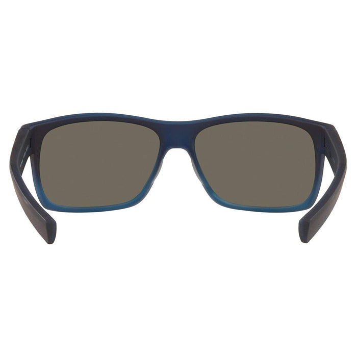 Costa Del Mar Mens Half Moon Bahama Blue Fade Frame Grey Blue Mirror Polarized 580g Lens Sunglasses - HFM193OBMGLP